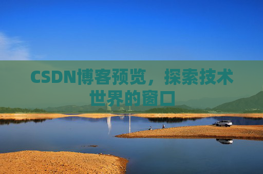 CSDN博客预览，探索技术世界的窗口